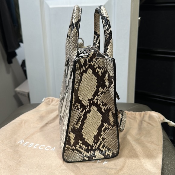 Rebecca Minkoff Megan Cross-Body Mini Tote in "Natural" - Picture 5 of 10